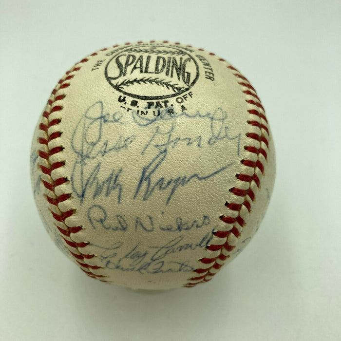 1965 Milwaukee Braves Team Signed National League Baseball PSA DNA COA