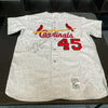 Bob Gibson "Hall Of Fame 1981" Signed St. Louis Cardinals Jersey Huge Sig JSA