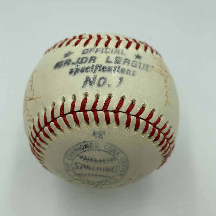 1978 New York Yankees World Series Champs Team Signed Baseball PSA DNA COA