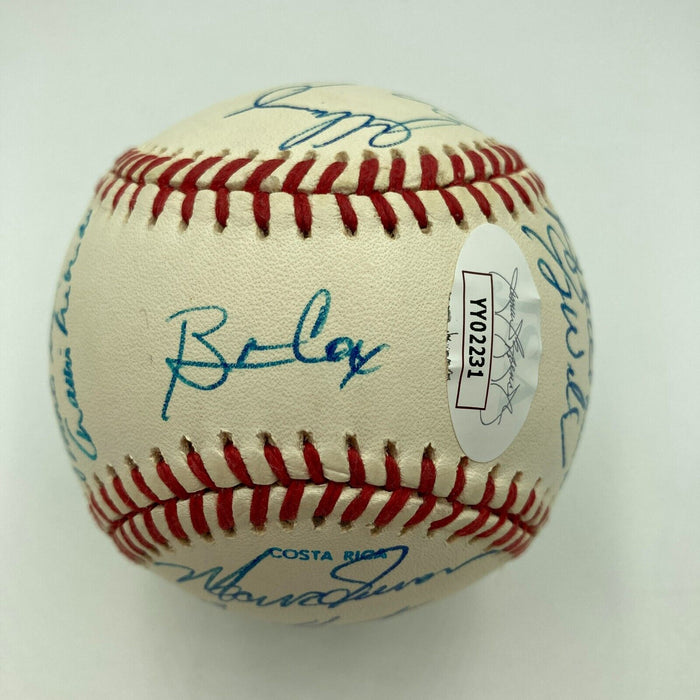 1991 Atlanta Braves NL Champs Team Signed World Series Baseball JSA COA