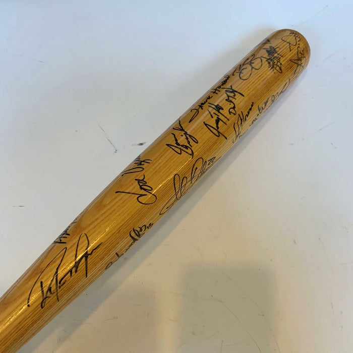 1995 New York Mets Team Signed Autographed Baseball Bat