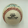 Lou Brock Autographed 3,000 Hit Commemorative Baseball JSA COA