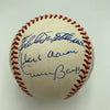 Beautiful 500 Home Run Signed Baseball Mickey Mantle Ted Williams 11 Sigs JSA