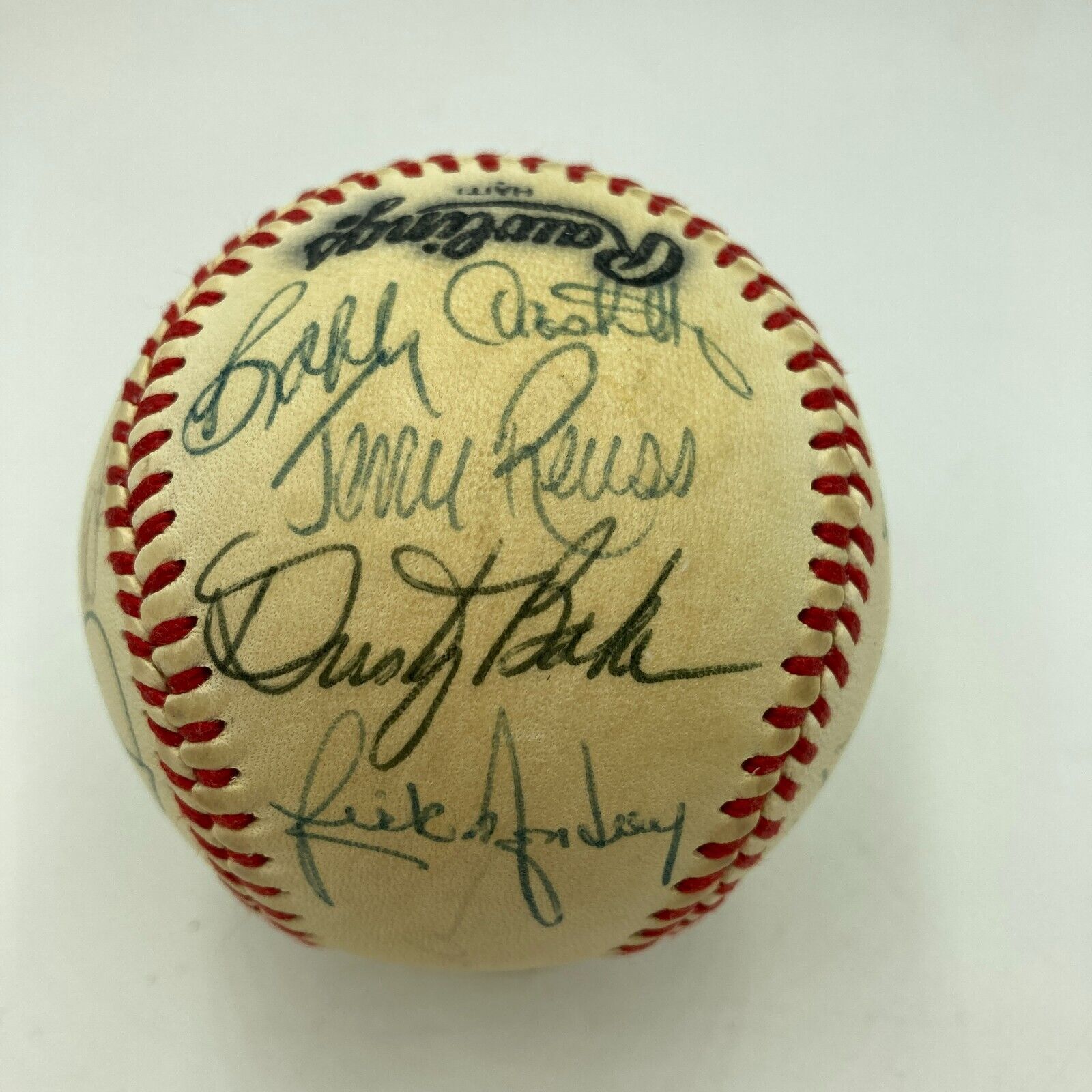 Tommy Lasorda Signed 1981 World Series Baseball (PSA)