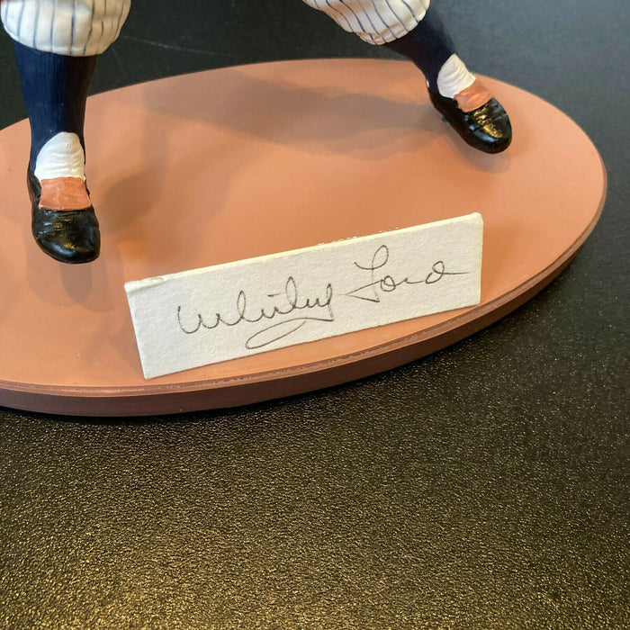 Whitey Ford Signed Autographed Gartlan Statue Action Figure