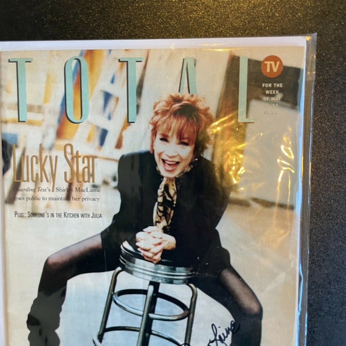 Shirley Maclaine Signed Autographed Magazine Movie Star