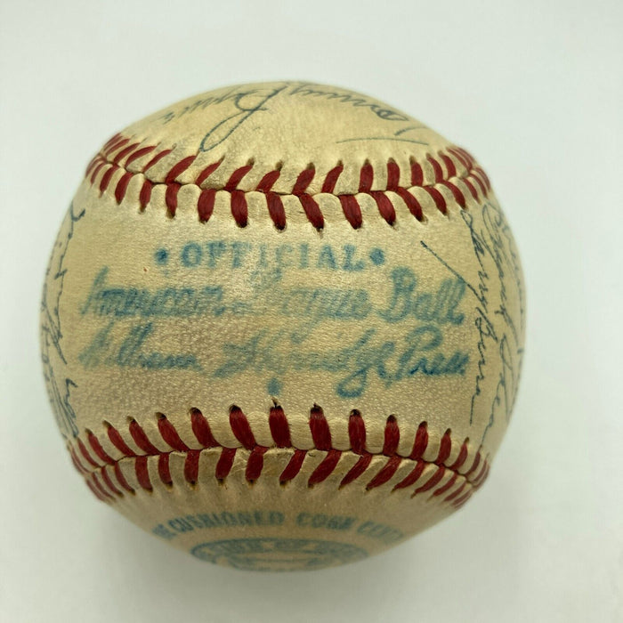 Nice 1948 New York Yankees Team Signed American League Baseball
