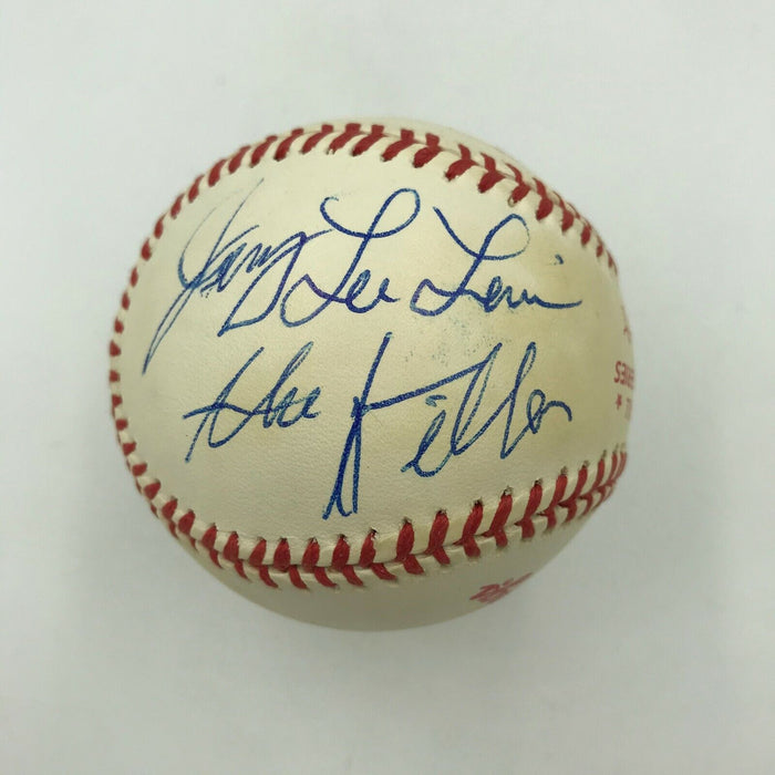 Jerry Lee Lewis "The Killer" Single Signed World Series Baseball With JSA COA