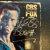 Vernon Wells Signed Schwarzenegger Commando  VHS Movie JSA COA