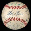 Beautiful 1952 All Star Game Team Signed Baseball Mickey Mantle Rookie Era JSA