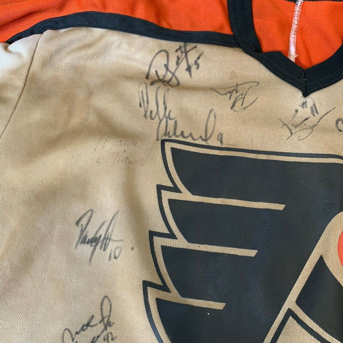 Philadelphia Flyers Hall Of Fame & Legends Signed Jersey 40 Sigs With JSA COA