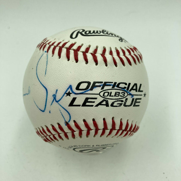 Stephanie Seymour Signed Autographed Baseball Movie Star Model JSA COA