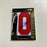 2012 Upper Deck Pete Rose Letterman #51/80 Auto Signed Baseball Card