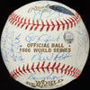 1986 New York Mets World Series Champs Team Signed W.S. Baseball Steiner COA