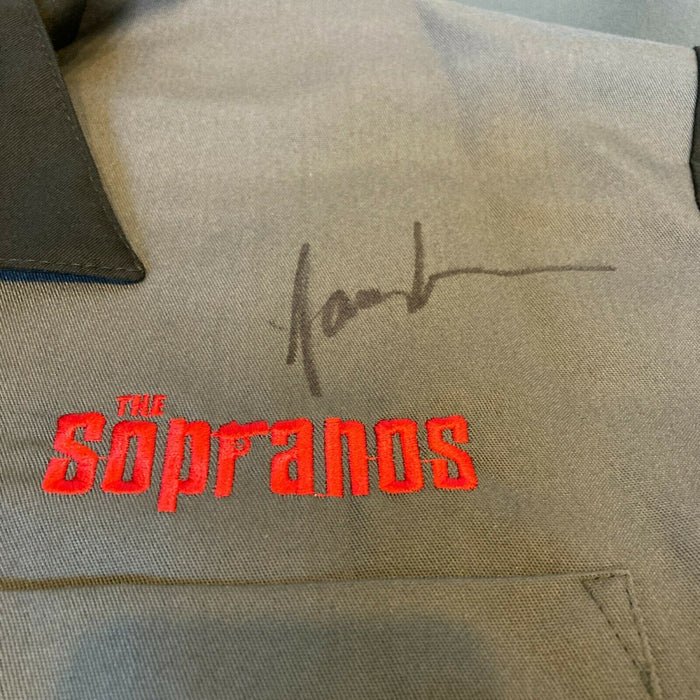 James Gandolfini Signed Tony Soprano Signed The Sopranos Shirt With JSA COA