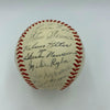 1941 Boston Red Sox Team Signed Baseball Jimmie Foxx Moe Berg Ted Williams PSA
