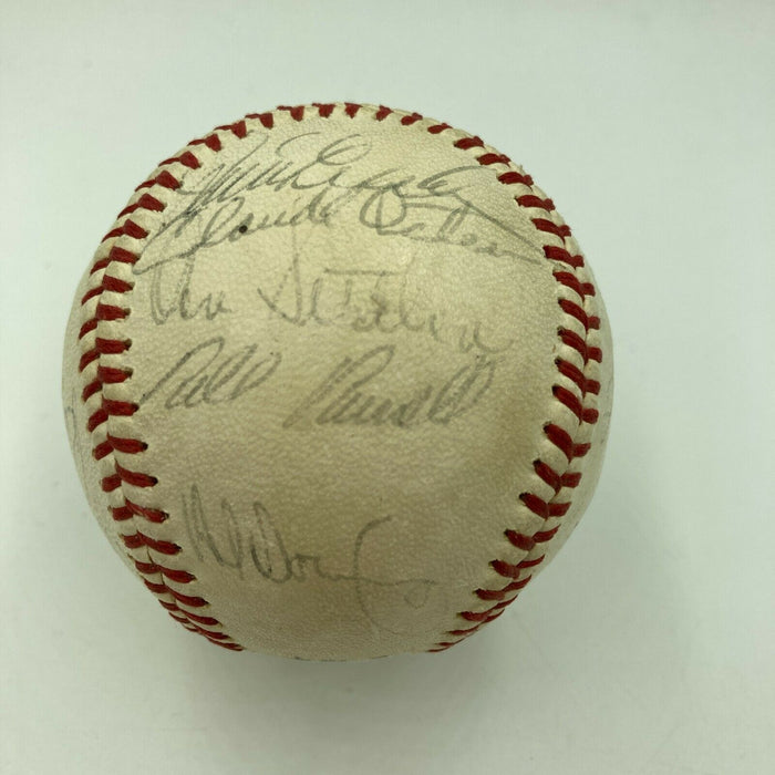 1971 Los Angeles Dodgers Team Signed Official National League Baseball