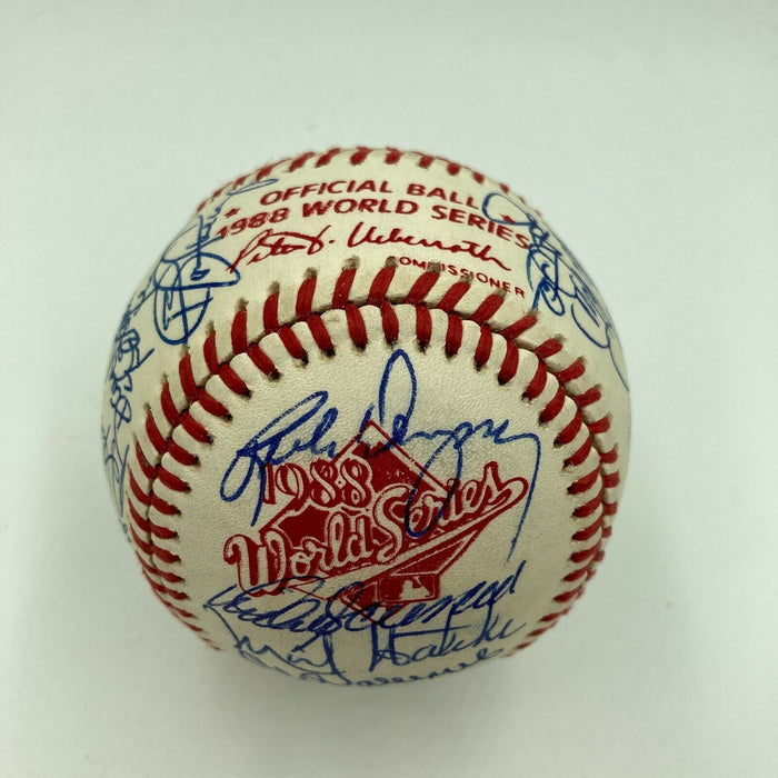 1988 Los Angeles Dodgers World Series Champs Team Signed Baseball JSA COA