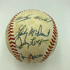 Hall Of Fame Multi Signed Cracker Jack Old Timers Game Baseball Beckett COA