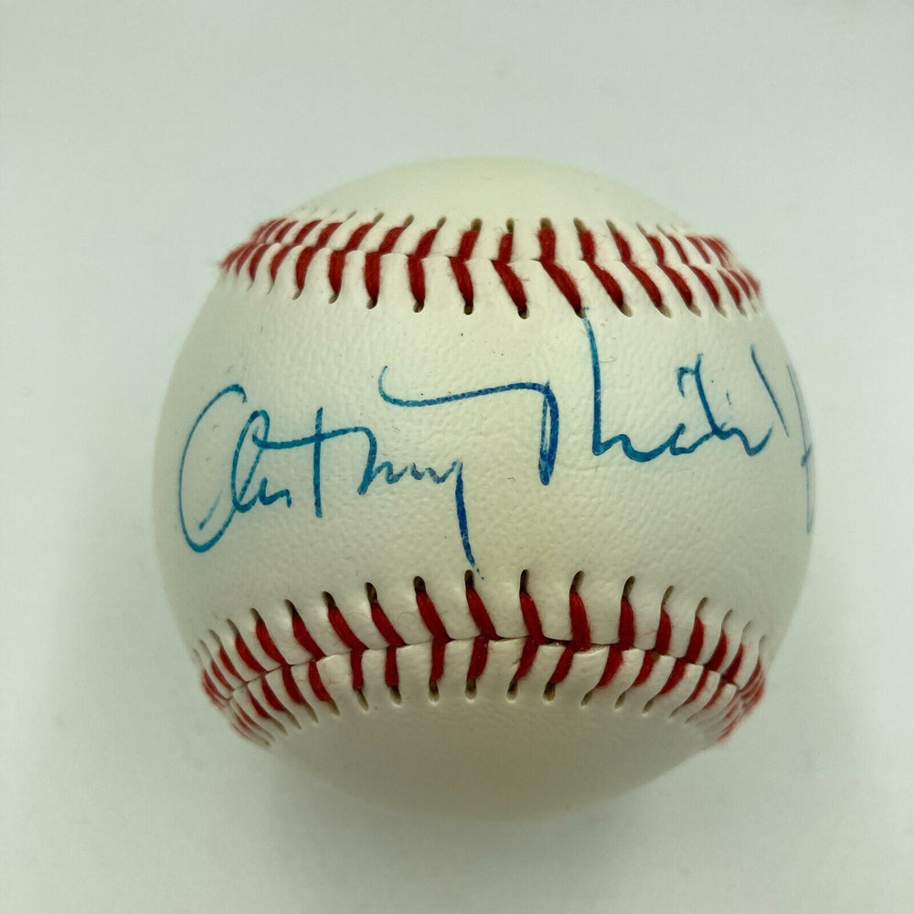 Anthony Michael Hall Signed Autographed Baseball JSA COA Movie Star