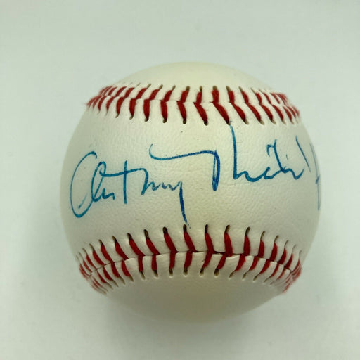 Anthony Michael Hall Signed Autographed Baseball JSA COA Movie Star