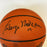 George Mikan Signed Spalding Official NBA Game Basketball With JSA  COA
