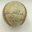 1946 Detroit Tigers Team Signed Autographed American League Baseball JSA COA