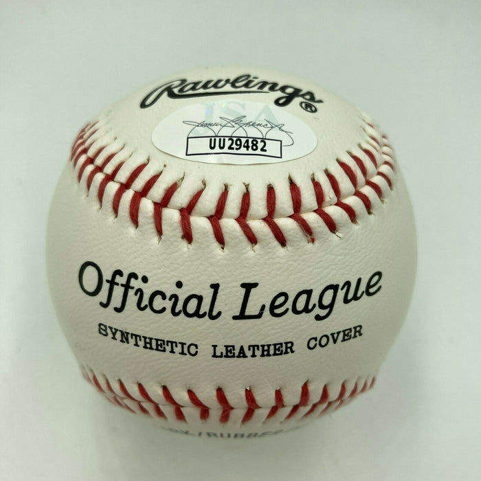 Minnie Minoso Hall Of Fame Signed Official League Baseball JSA COA