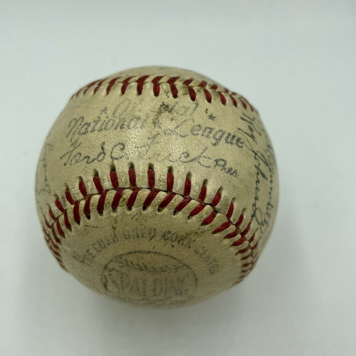 1951 Chicago Cubs Team Signed Official National League Baseball Beckett COA