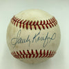 Sandy Koufax & Don Drysdale Signed National League Baseball PSA DNA COA
