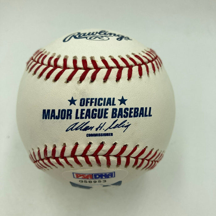 Jake Peavy Signed Major League Baseball PSA DNA Graded 10 GEM MINT