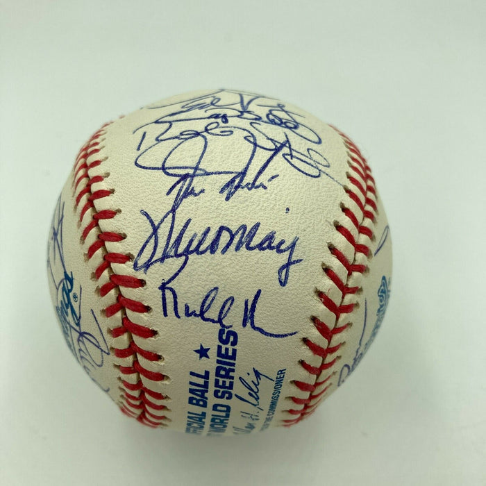 Nice 1997 Florida Marlins World Series Champs Team Signed World Series Baseball