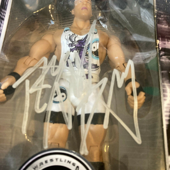 Rob Van Dam Signed WWE Wrestling Figure With JSA COA