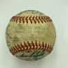 1977 Kansas City Royals Team Signed American League Baseball JSA COA