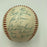 Beautiful 1957 Brooklyn Dodgers Final Season Team Signed Baseball JSA COA