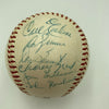 Beautiful 1957 Brooklyn Dodgers Final Season Team Signed Baseball JSA COA