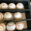 2005 Chicago White Sox World Series Champs Team Signed Baseball Display (29) JSA