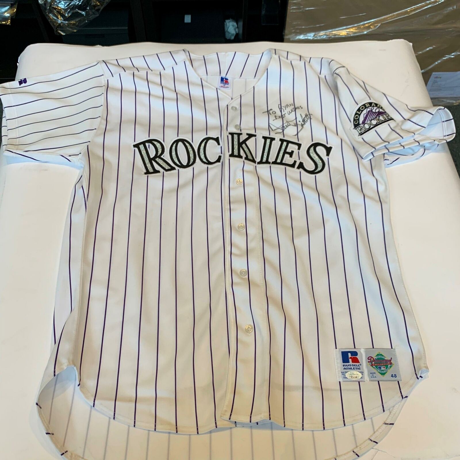 Jackie Robinson Colorado Rockies Authentic Player Jersey - White in 2023