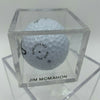 Jim McMahon Signed Autographed Golf Ball PGA With JSA COA
