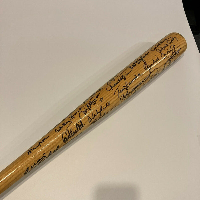 2015 Hall Of Fame Induction Multi Signed Baseball Bat 25 Sigs Sandy Koufax JSA