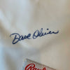 1988 Dave Oliver Signed Game Used Texas Rangers Jersey PSA DNA COA