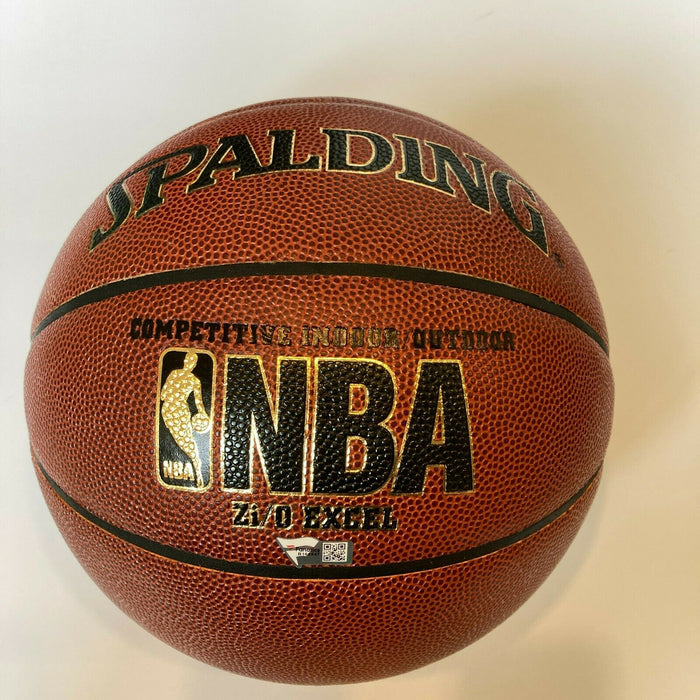 Bill Russell Larry Bird Boston Celtics Legends Signed NBA Basketball JSA COA