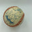Shaquille O'Neal Julius Erving Scottie Pippen NBA Legends Signed Baseball JSA