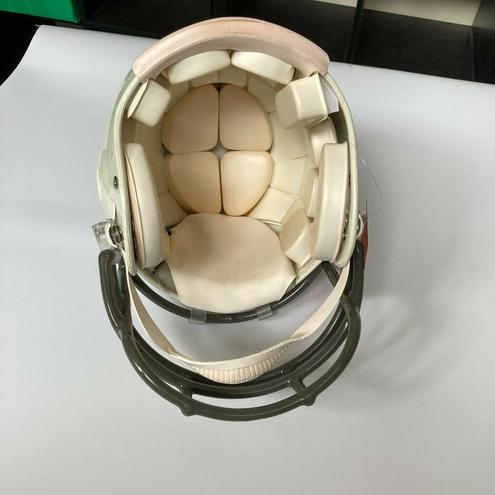 Johnny Unitas & Peyton Manning Signed Indianapolis Authentic Full Helmet JSA