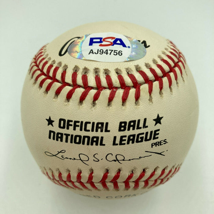 Juan Marichal Signed Official National League Baseball PSA DNA COA