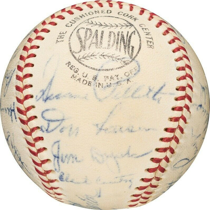Satchel Paige 1953 St. Louis Browns Team Signed Baseball With JSA COA