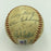 1965 Yankees Old Timers Day Signed Baseball Joe Dimaggio Lefty Grove PSA