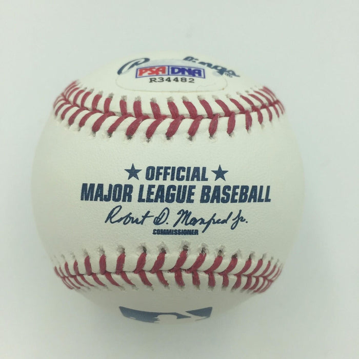 Rare Aaron Judge "@TheJudge44" Twitter Handle  Signed Inscribed Baseball PSA DNA