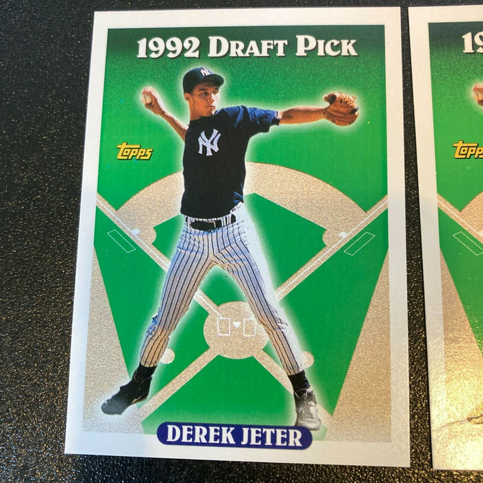 Lot Of (2) 1993 Topps Derek Jeter Rookie Cards RC