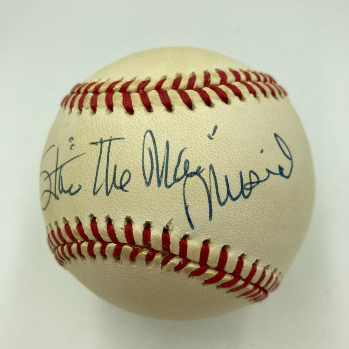 Stan The Man Musial Signed Official National League Baseball JSA COA